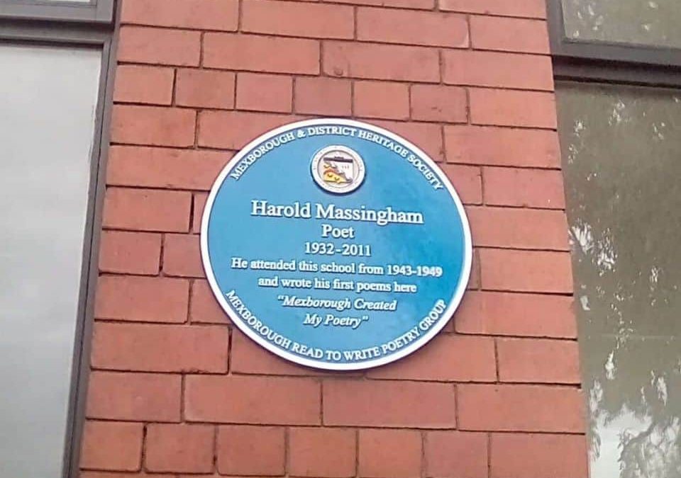 Unveiling Harold Massingham Plaque at Mexborough Business Centre