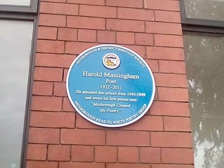 Unveiling Harold Massingham Plaque at Mexborough Business Centre